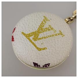 Louis Vuitton-LOUIS VUITTON Monogram Multicolor Astropill Charm White M51911 LV Auth 105347-White