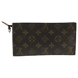 Louis Vuitton-LOUIS VUITTON Monogram Bucket GM Pouch Accessory Pouch Vintage LV Auth 105258-Monogram