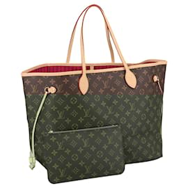 Louis Vuitton-LOUIS VUITTON Monogram Neverfull GM Tote Bag M40157 LV Auth 102359A-Monogram