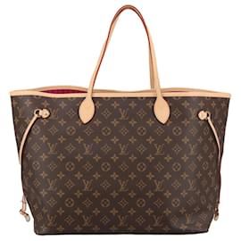 Louis Vuitton-LOUIS VUITTON Monogram Neverfull GM Tote Bag M40157 LV Auth 102359A-Monogram