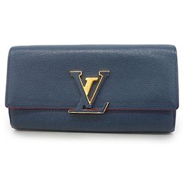 Capucines Louis Vuitton Azul marino