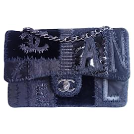Chanel-Chanel Classic patchwork bag-Black