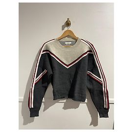 ISABEL MARANT ETOILE Strickwaren T.International M Baumwolle Grau