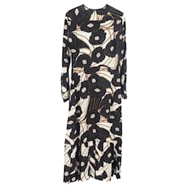 Rachel Comey- Rachel Comey Printed Mini Long Sleeve Dress in Multicolor Silk-Multiple colors