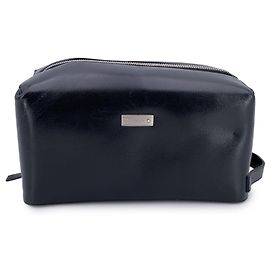 Montblanc Beauty case in pelle nera Nero