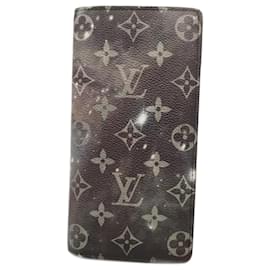 Louis Vuitton-Louis Vuitton Long Wallet Monogram Galaxy Portefeuille Brazza M63871-Black