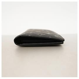 Louis Vuitton-Louis Vuitton Long Wallet Monogram Galaxy Portefeuille Brazza M63871-Black