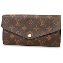 Louis Vuitton-Louis Vuitton Long Wallet Monogram Portefeuille Sarah M60531-Brown