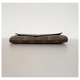 Louis Vuitton-Louis Vuitton Long Wallet Monogram Portefeuille Sarah M60531-Brown
