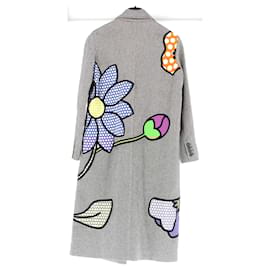 Autre Marque-MIRA MIKATI Coats T.FR 36 Cotton-Grey