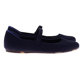 Autre Marque-ROTHY'S Flats T.US 8 Cloth-Navy blue