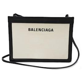 Balenciaga-Balenciaga Navy Pochette Shoulder Bag-Blue