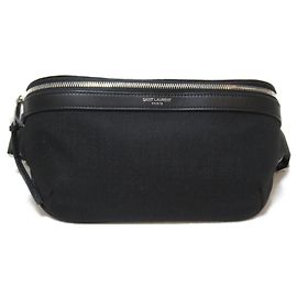 Yves Saint Laurent Nylon Belt Bag 557831GIVLE1000 Black