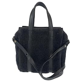Balenciaga-Balenciaga Bazaar Shopper Leather Tote Bag-Black