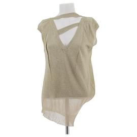 Dior-DIOR Tops T.FR 40 Viscose-Golden