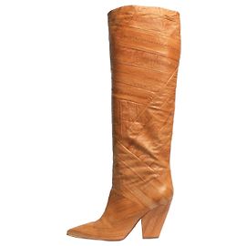 Tory Burch Tan Lila knee-high boots - size EU 39.5 Other