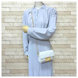 Fendi-Sac à bandoulière Fendi Baguette-Blanc