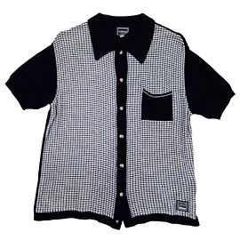 Versace Jeans Couture Checked shirt Versace vintage Black White