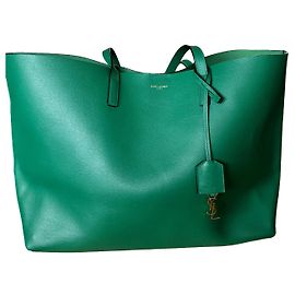 Yves Saint Laurent Saint Laurent Einkaufstasche Grün