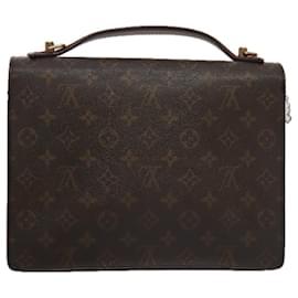Louis Vuitton-LOUIS VUITTON Monogram Monceau 28 Hand Bag 2way M51185 LV Auth 105130-Monogram