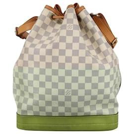 Louis Vuitton-LOUIS VUITTON Damier Azur Noe Shoulder Bag N42222 LV Auth 106151-Other