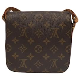 Louis Vuitton-LOUIS VUITTON Monogram Cartouchiere PM Shoulder Bag M51254 LV Auth 105146-Monogram