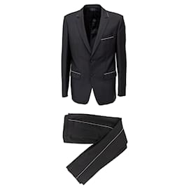 Givenchy-Givenchy Suit with Chain Details-Black