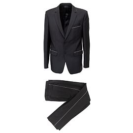 Traje Givenchy con detalles de cadena Negro