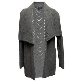 Ralph Lauren Black Label UNTERSCHRIFTLOS / UNTERSCHRIFTLOS Strickwaren T.International M Wolle Grau