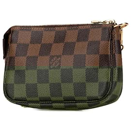 Louis Vuitton-Bolsas LOUIS VUITTON T. Tecido-Marrom