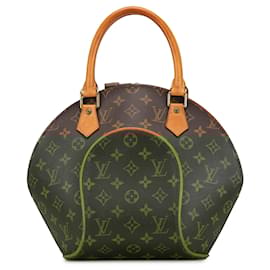 Louis Vuitton-Brown Louis Vuitton Monogram Ellipse PM Handbag-Brown