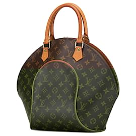 Louis Vuitton-Brown Louis Vuitton Monogram Ellipse PM Handbag-Brown