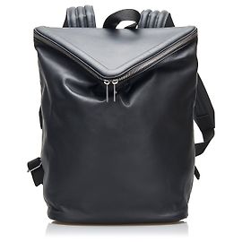 Black Bottega Veneta Beak Backpack Black