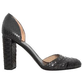 LOEWE Tacchi T.EU 39 Pelli esotiche Nero