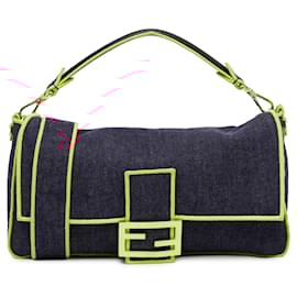 Fendi-FENDI Handbags T.  Denim - Jeans-Blue