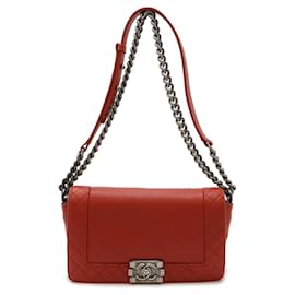 Chanel-Chanel Boy-Red
