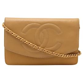 Chanel-Chanel Wallet On Chain-Camel