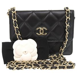 Chanel Wallet On Chain Black