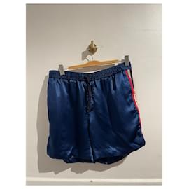 Gucci-GUCCI Trousers T.IT 52 Cotton-Blue