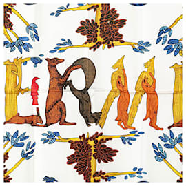 Hermès-HERMES Scarves T.  Silk-Green
