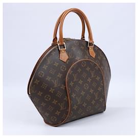 Louis Vuitton-Louis Vuitton Monogram Canvas Ellipse MM Handbag M51126-Brown