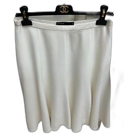 Jupe évasée blanche Karen Millen Blanc