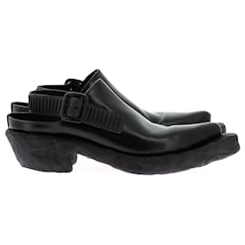 Autre Marque-NON SIGNE / UNSIGNED Mules & clogs T.EU 42 Leather-Black