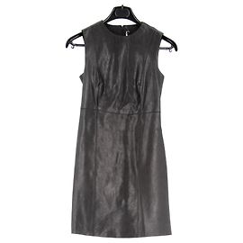 Céline Robe CELINE T.International S Cuir Noir