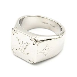 Anello sigillo Monogram Louis Vuitton Argento
