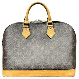 Louis Vuitton-Louis Vuitton Alma Monogram Handbag M51130-Brown
