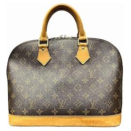 Louis Vuitton-Louis Vuitton Alma Monogram Handbag M51130-Brown