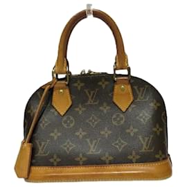 Louis Vuitton-Louis Vuitton Alma BB Handbag M53152-Brown
