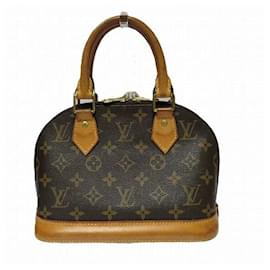 Louis Vuitton-Louis Vuitton Alma BB Handbag M53152-Brown