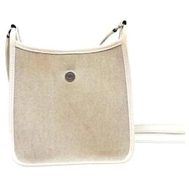 Hermès-Hermes Vespa TPM Shoulder Bag Ivory-White